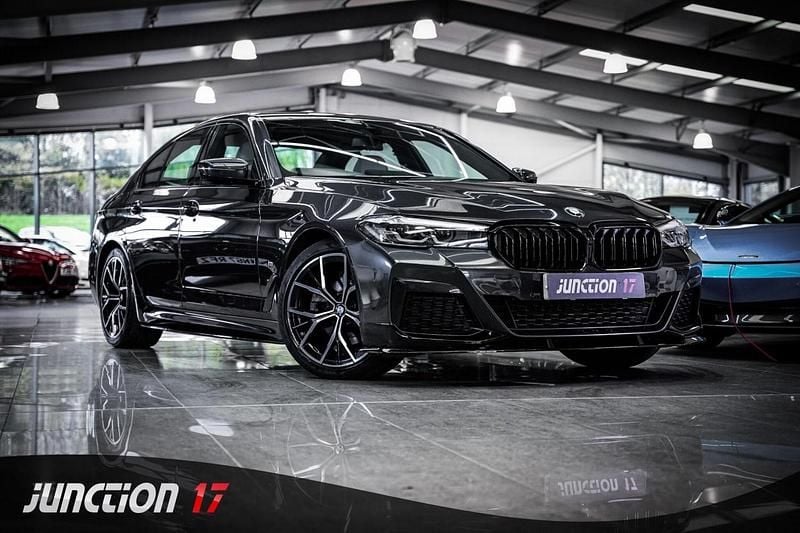 Grey Used 2021 BMW 520 M Sport Sedan | £21,000 (Good price) - Image 1/3