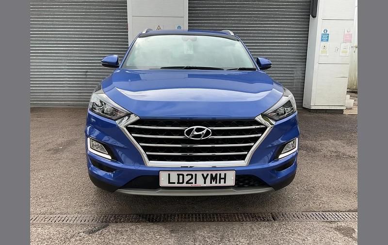 Used Hyundai Tucson SE 180 HP (132 kW) 2021 Blue SUV