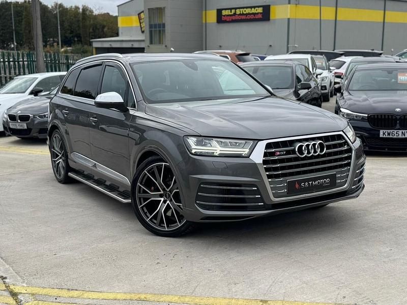 Grey Used 2017 Audi SQ7 Advanced SUV | £28,000 (Good price) - Image 1/4