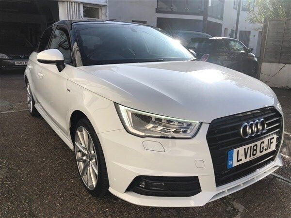 White Used 2018 Audi A1 S-Line Hatchback | £13,995 (Expensive) - Image 1/1