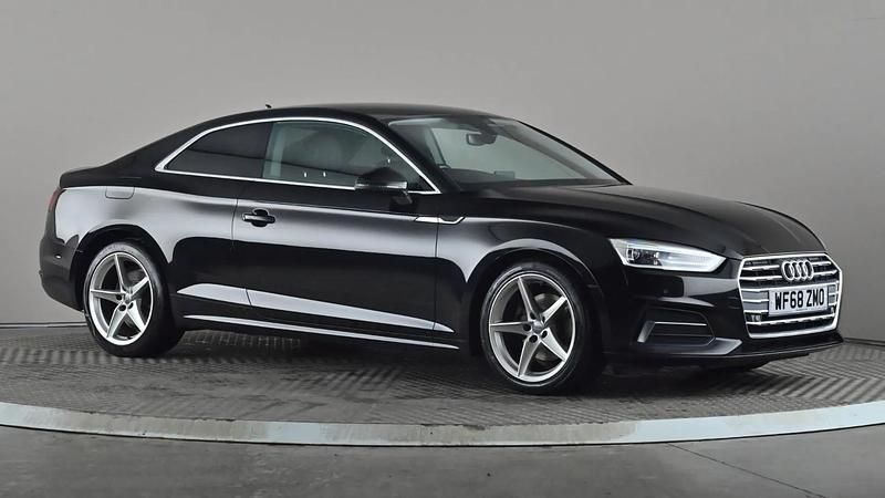 Used Audi A5 Sport 150 HP (110 kW) 2018 Black Coupe