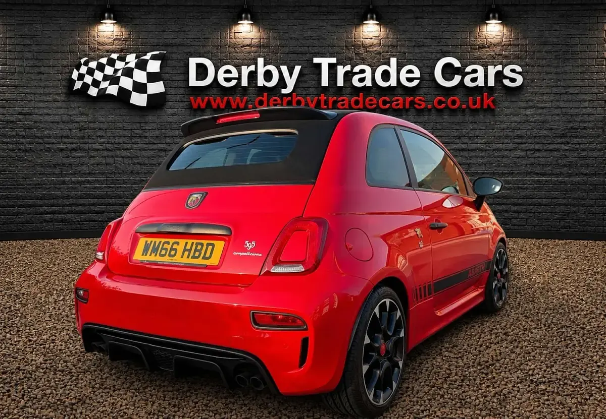 Used Abarth 595C Competizione 2016 Red Cabriolet