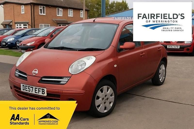 Red Used 2007 Nissan Micra Hatchback | £2,195 (Fair price) - Image 1/1