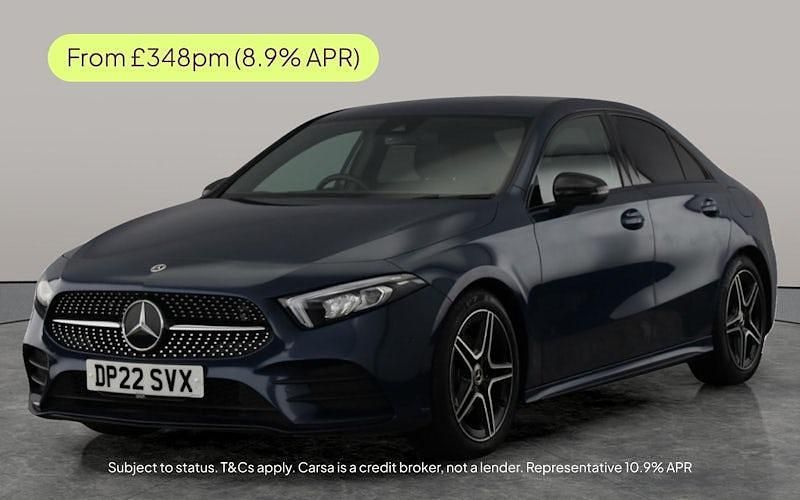 Blue Used 2022 Mercedes A180 Executive Sedan | £22,436 (Fair price) - Image 1/2