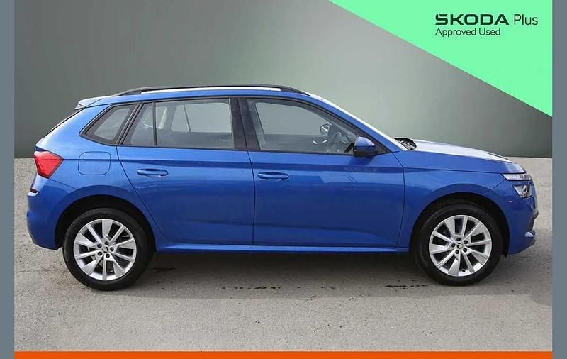 Used Skoda Kamiq SE 113 HP (83 kW) 2020 Race blue metallic SUV