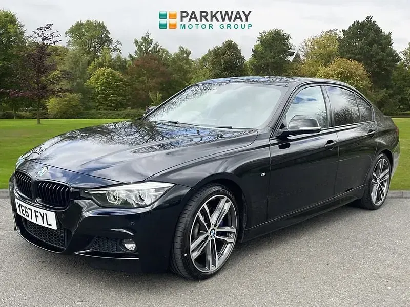 Usado BMW 330 M Sport 2017 Negro Berlina
