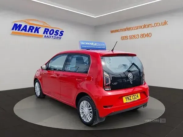 Used VW up! move up! 60 HP (44 kW) 2018 Red Hatchback