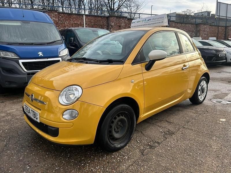 Used Fiat 500 S 69 HP (50 kW) 2015 Yellow Hatchback