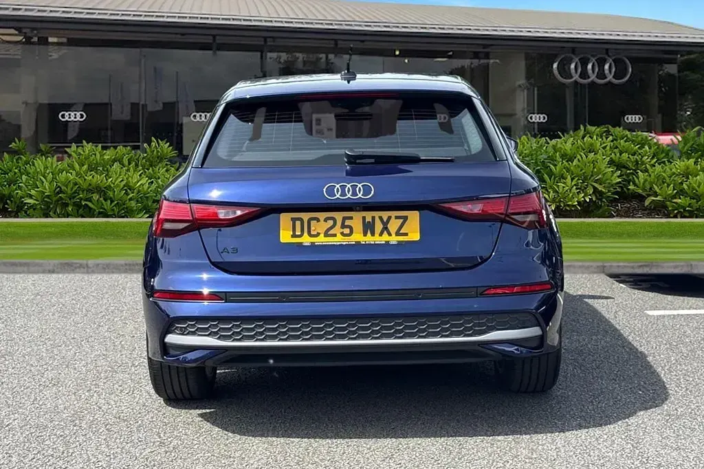 Used Audi A3 Sport 116 HP (85 kW) 2025 Blue Hatchback