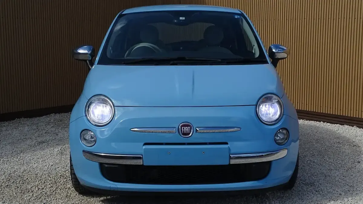 Used Fiat 500 Pop Star 85 HP (62 kW) 2013 Blue Hatchback