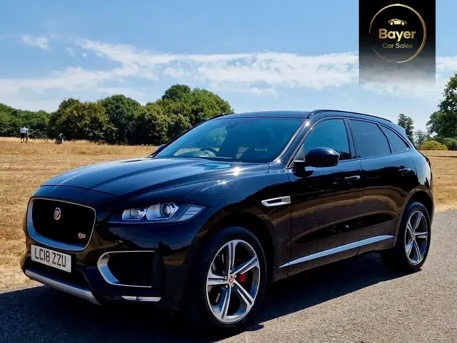 Used Jaguar F-Pace S 300 HP (220 kW) 2018 Black SUV