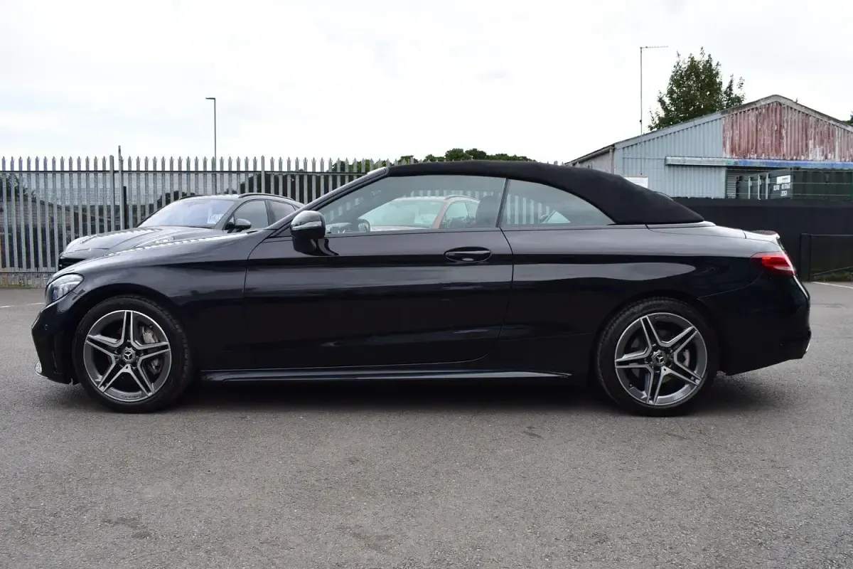 Used Mercedes C200 AMG Line Premium 2020 Black Cabriolet