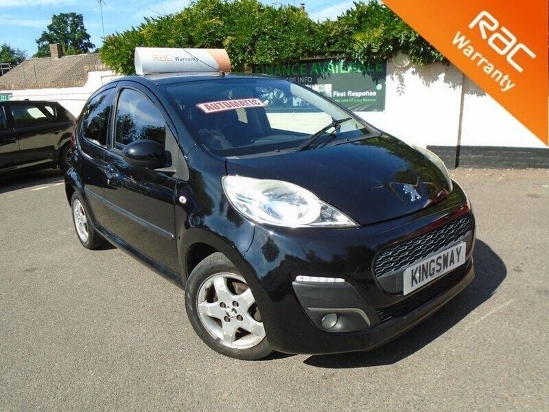Black Used 2013 Peugeot 107 Allure Hatchback | £5,699 (Fair price) - Image 1/2