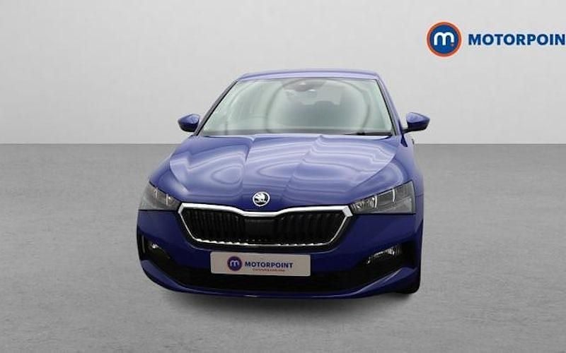 Used Skoda Scala SE 95 HP (69 kW) 2023 Blue Hatchback