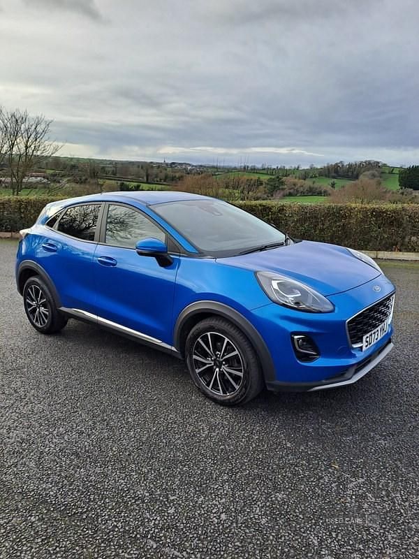 Used Ford Puma Titanium 2023 Blue Hatchback