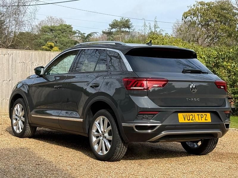 Used VW T-Roc SEL 150 HP (110 kW) 2021 Grey SUV
