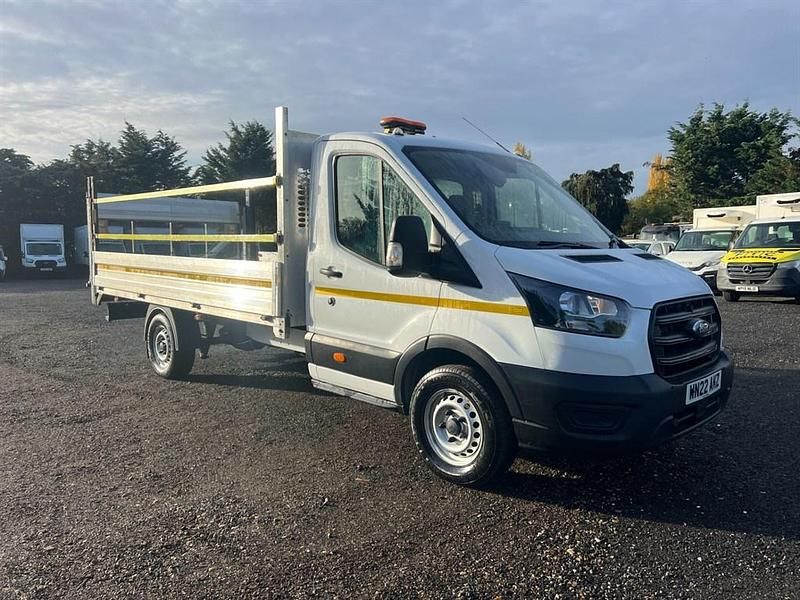 Used Ford Transit 130 HP (95 kW) 2022 White Cabriolet