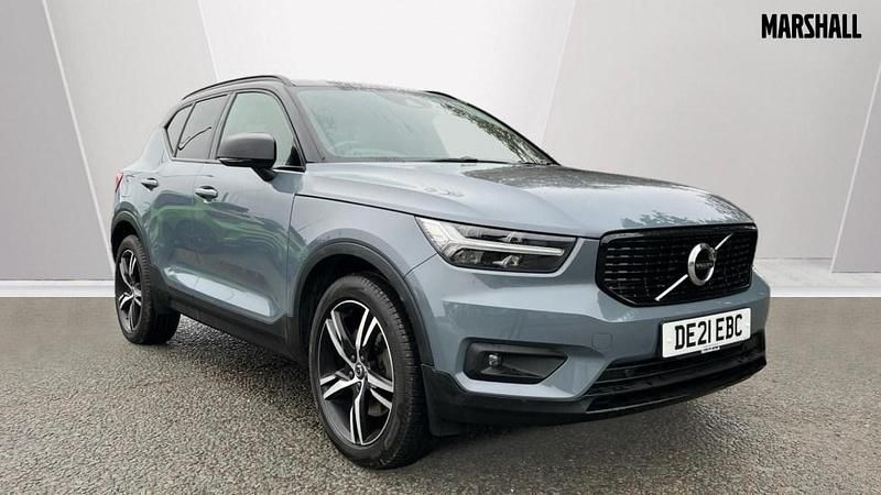 Grey Used 2021 Volvo XC40 R-Design SUV | £21,980 (Fair price) - Image 1/4