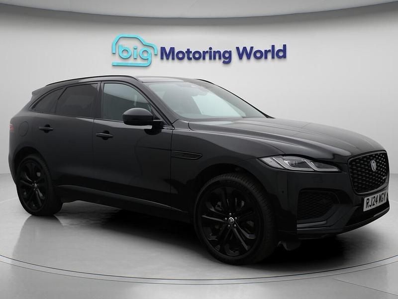 Black Used 2024 Jaguar F-Pace R-Dynamic SUV | £40,000 (A bit pricey) - Image 1/4