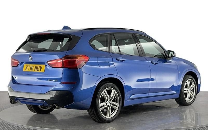Begagnad BMW X1 xLine 192 HK (141 kW) 2018 Blå SUV
