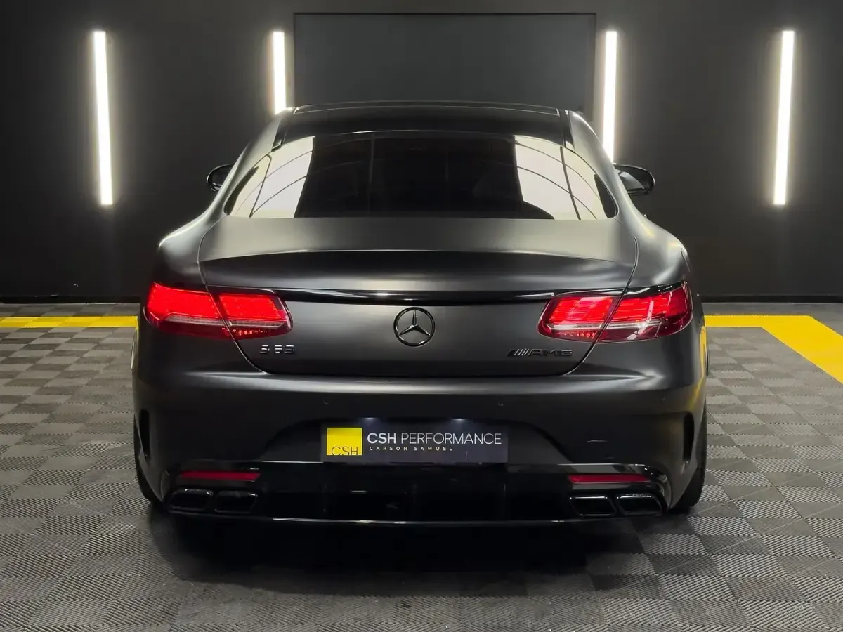Used Mercedes S63 AMG AMG 2018 White Coupe