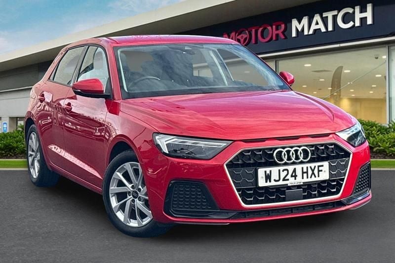 Red Used 2024 Audi A1 Sportback Sport Hatchback | £16,100 (Good price) - Image 1/4