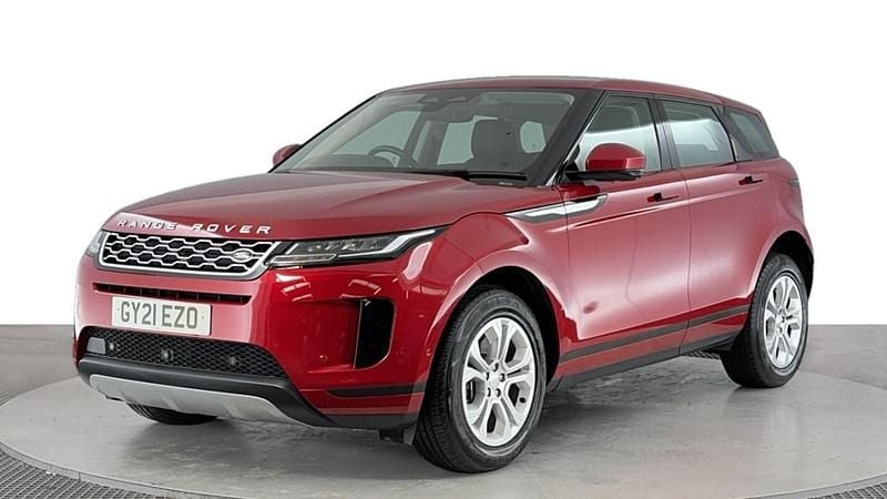 Red Used 2021 Land Rover Range Rover evoque S Estate | £19,120 (Good price) - Image 1/4