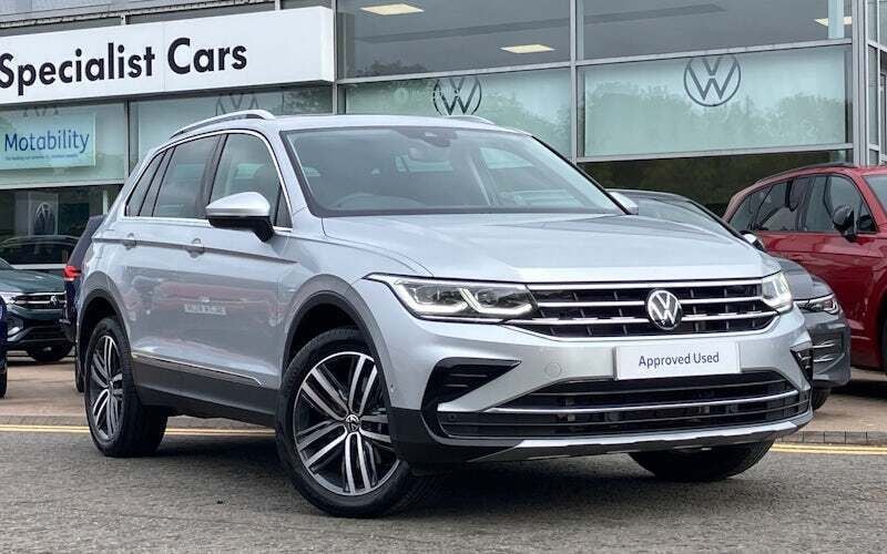 Silver Used 2023 VW Tiguan Elegance SUV | £26,995 (Good price) - Image 1/4