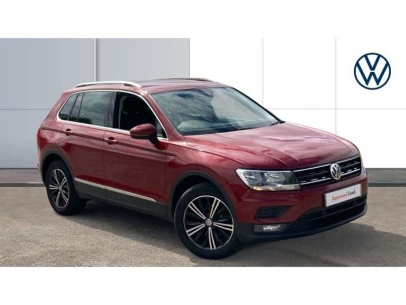 Used VW Tiguan SE 150 HP (110 kW) 2018 Red SUV