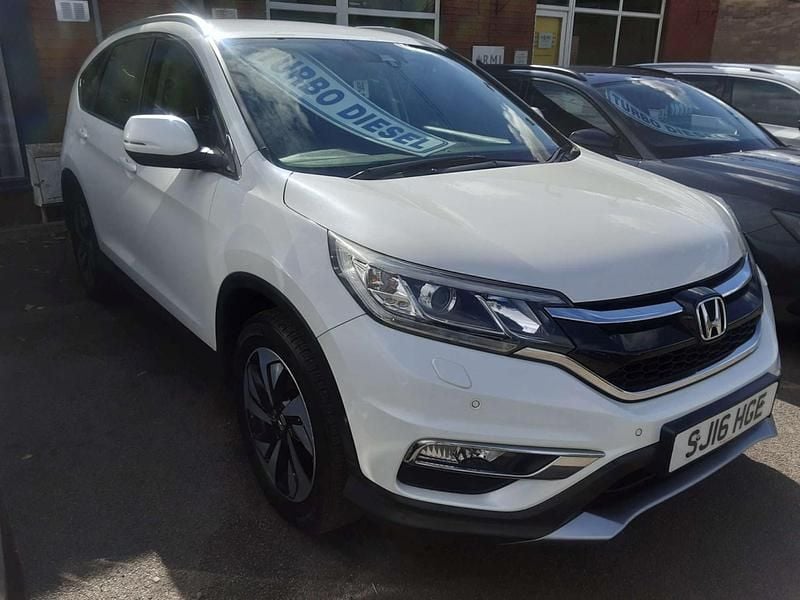 White Used 2016 Honda CR-V SR SUV | £7,271 (Fair price) - Image 1/3