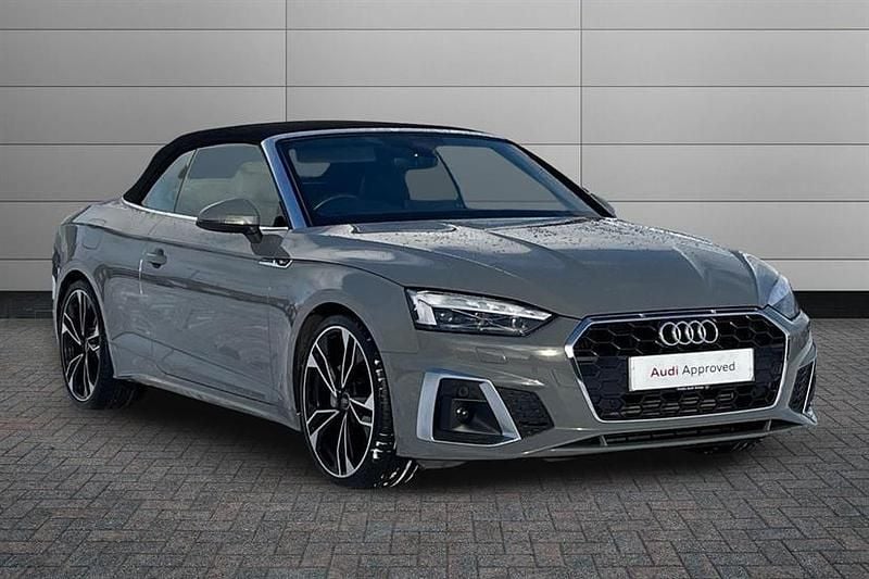 Grey Used 2021 Audi A5 Cabriolet Comfort Cabriolet | £28,395 (Fair price) - Image 1/4