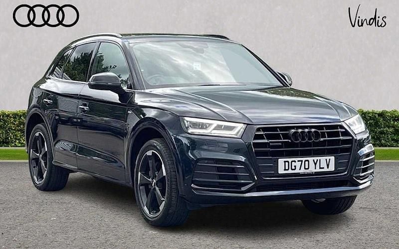 Blue Used 2020 Audi Q5 Black Edition SUV | £28,900 (Good price) - Image 1/4