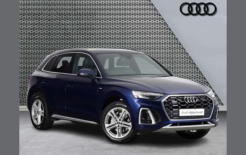 Used Audi Q5 S-Line 200 HP (147 kW) 2024 Blue SUV