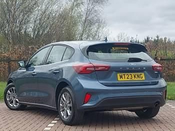 Used Ford Focus Titanium 125 HP (91 kW) 2023 Blue Hatchback