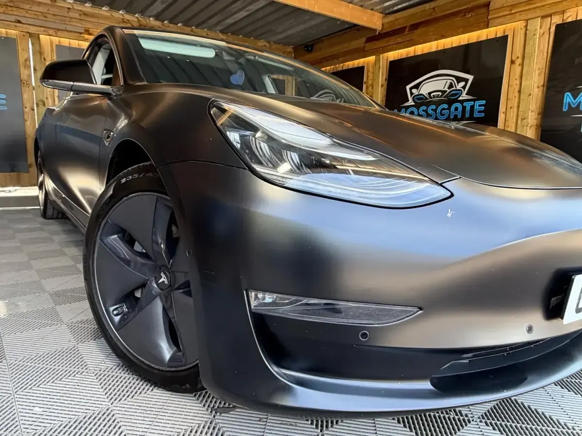 Used Tesla Model 3 Long Range AWD 77 kW (106 HP) 2020 Black Sedan