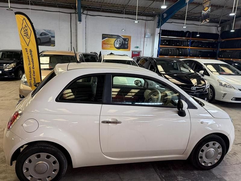 Used Fiat 500 69 HP (50 kW) 2025 White Sedan
