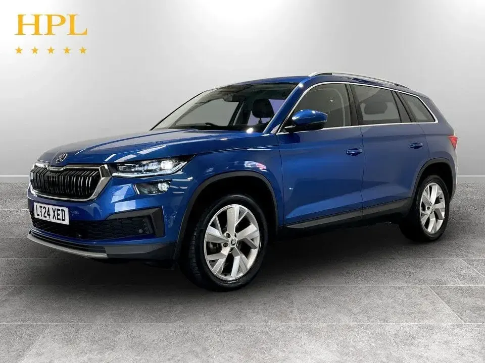 Used Skoda Kodiaq SE L Executive 150 HP (110 kW) 2024 Blue SUV