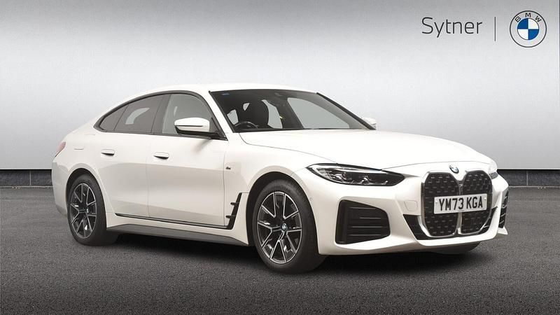 White Used 2023 BMW 420 Gran Coupé M Sport Coupe | £29,000 (Super price) - Image 1/4