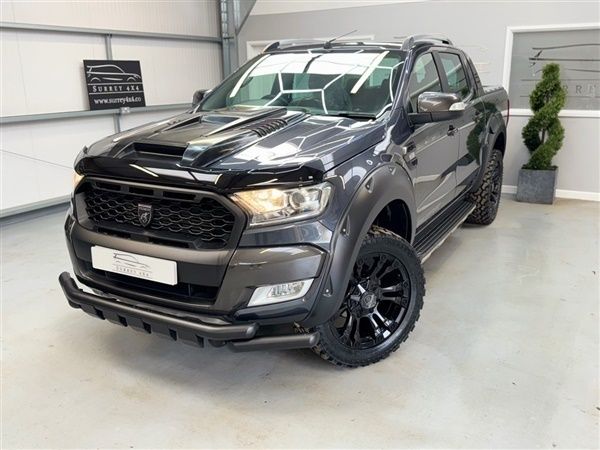 Sea grey Used 2017 Ford Ranger Wildtrack Pickup | £22,990 - Image 1/1