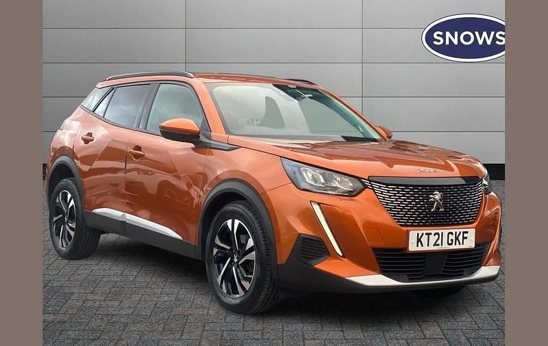 Orange fusion Used 2021 Peugeot 2008 Allure SUV | £13,575 (Fair price) - Image 1/4