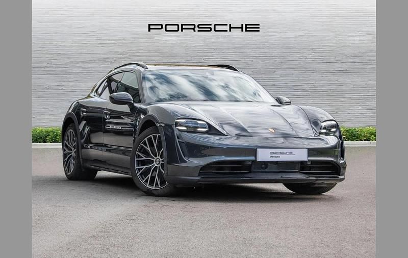 Grey Used 2023 Porsche Taycan Cross Turismo Sedan | £59,995 (Fair price) - Image 1/4