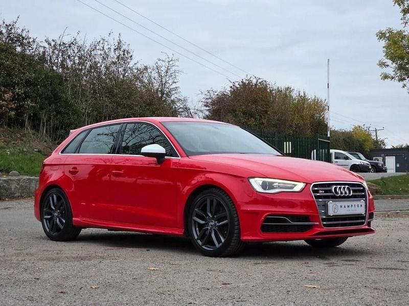 Red Used 2015 Audi S3 Sportback Advanced Hatchback | £14,495 (Super price) - Image 1/4