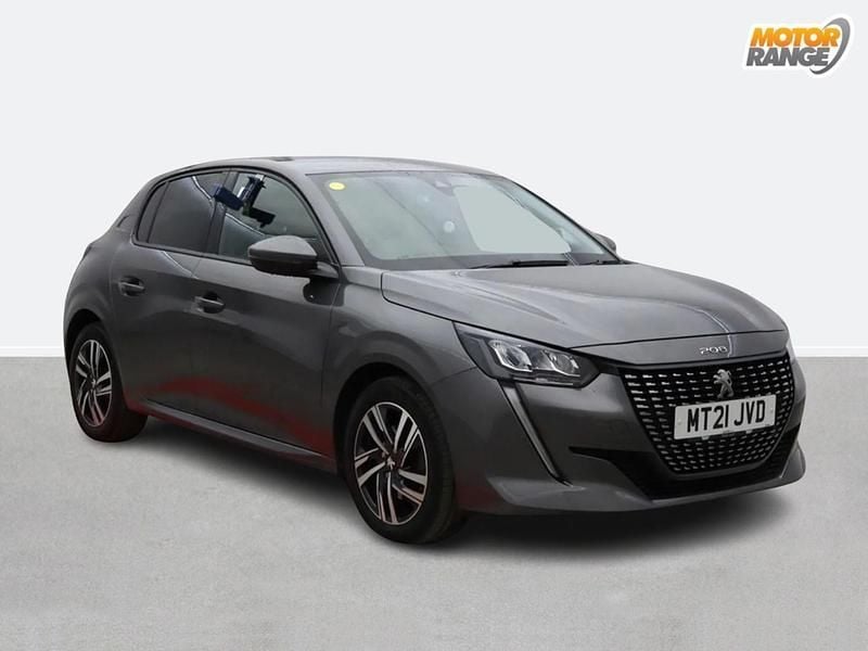 Grey Used 2021 Peugeot 208 Allure Hatchback | £12,895 (Fair price) - Image 1/4