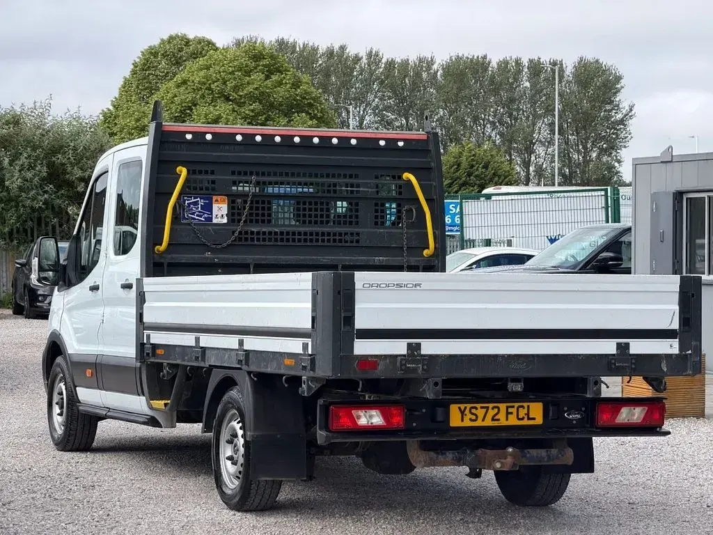 Used Ford Transit 170 HP (125 kW) 2022 White Cabriolet