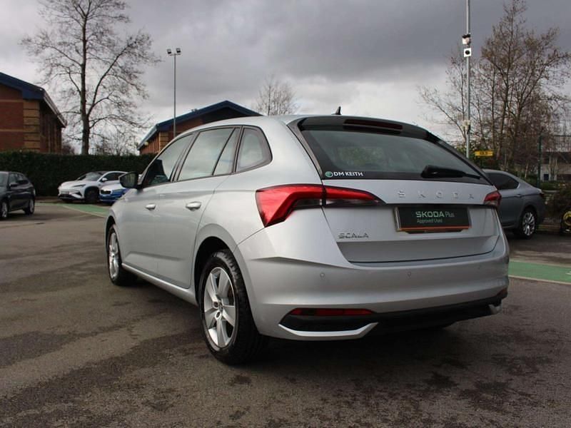 Used Skoda Scala SE 85 HP (62 kW) 2025 Silver Hatchback