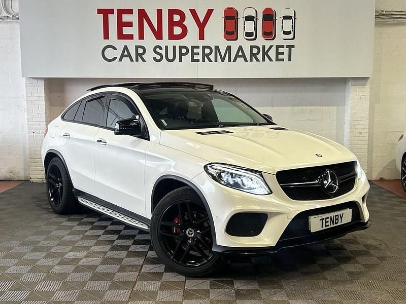 Used Mercedes GLE350 AMG line 2016 White Coupe