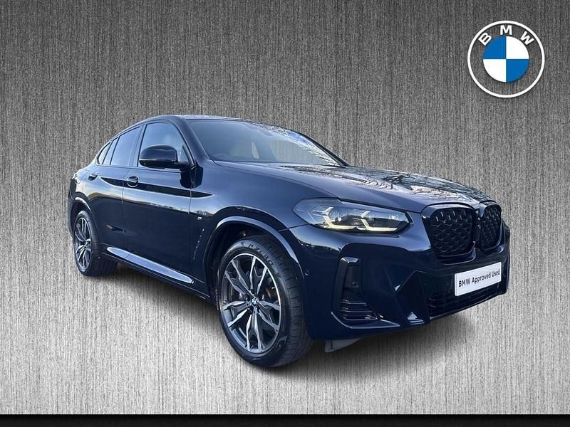 Black Used 2021 BMW X4 M Sport SUV | £37,999 (Fair price) - Image 1/4