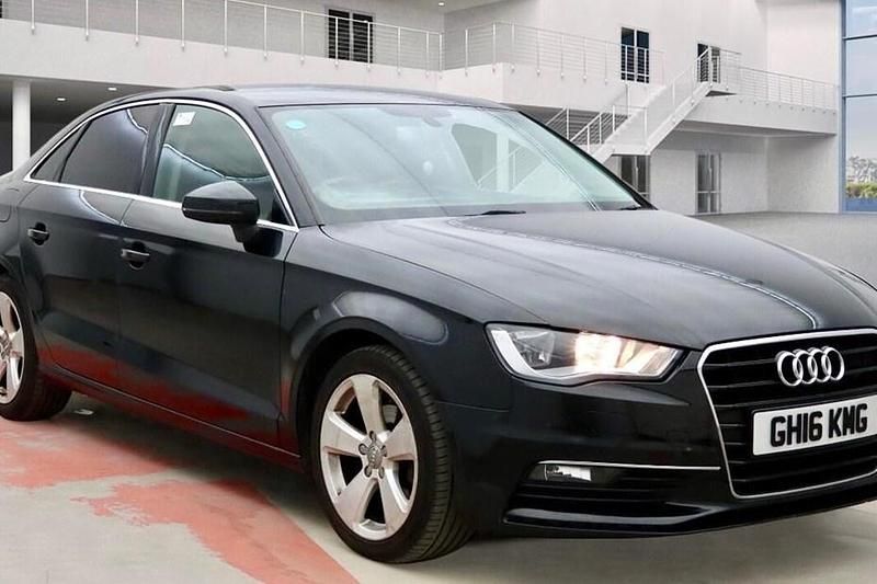 Used Audi A3 Sport 110 HP (80 kW) 2016 Black Sedan