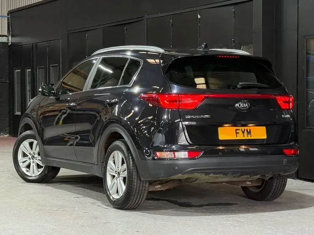 Used Kia Sportage 115 HP (84 kW) 2018 Black SUV