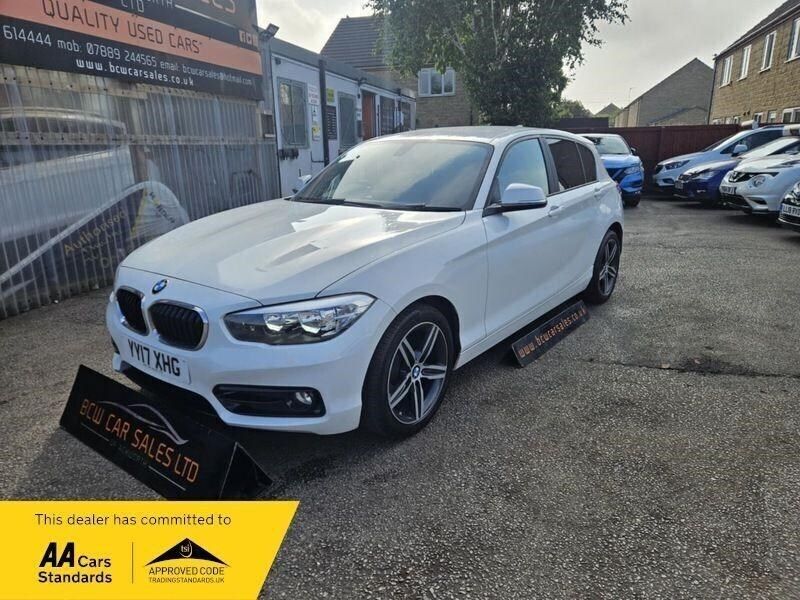 White Used 2017 BMW 118 Sport Line Hatchback | £7,995 (Good price) - Image 1/4